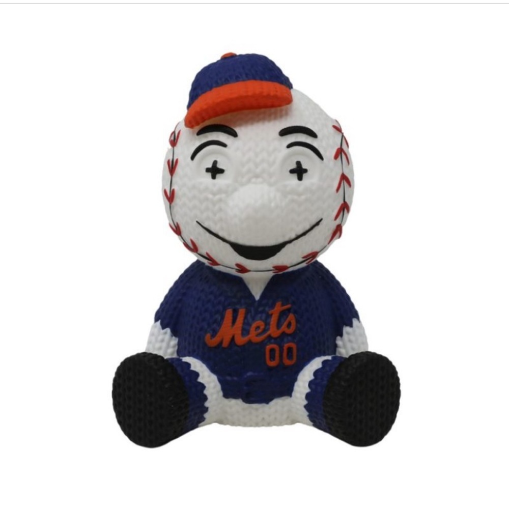 NY Mr. Met Knit Doll